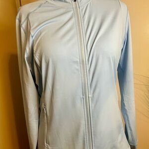 Pinspark Light Blue Full Zip Jacket Size L / NWT